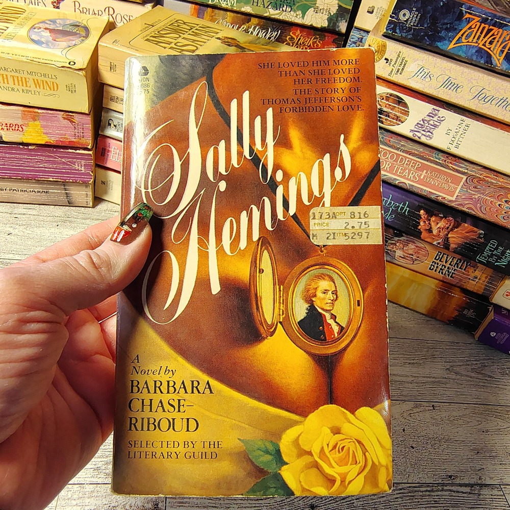 Sally Hemings Novel Barbara Chase Riboud 1980 Avon Paperback 1st Print History